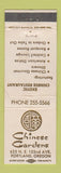 Matchbook Cover - Chinese Gardens Restaurant Portland OR