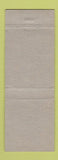 Matchbook Cover - Summer Lake Lodge oil gas Summer Lake OR