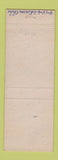 Matchbook Cover - Buffs Inn Portland OR