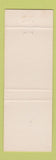 Matchbook Cover - The Cleaning Bar Portland OR WEAR