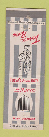Matchbook Cover - Mayo Hotel Tulsa OK Terrace Room