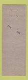 Matchbook Cover - Burlingame Hotel Bartlesville OK
