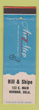 Matchbook Cover - Air Step Shoes Hill & Shipe Norman OK