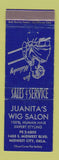 Matchbook Cover - Juanita's Wig Salon Midwest City OK