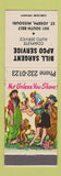 Matchbook Cover - Bill Sargent Apco oil gas St Joseph MO hillbilly