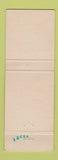 Matchbook Cover - Shough's Texaco oil gas Quemado NM hillbilly