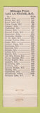 Matchbook Cover - Esso oil gas Lac La Hache BC hillbilly