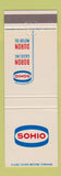 Matchbook Cover - Sohio oil gas Boron Duron
