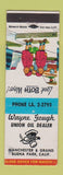 Matchbook Cover - Wayne Gough Unon oil gas Buena Park CA