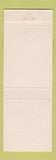 Matchbook Cover - Horner's Texaco oil gas San Francisco CA