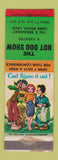Matchbook Cover - Hot Dog Show Restaurant Long Beach CA WEAR hillbilly
