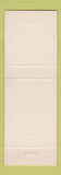 Matchbook Cover - Go West Liquors Greenwood IN hillbilly