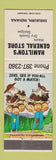 Matchbook Cover - Hamilton's General Store Shelburn IN hillbilly