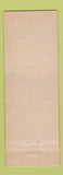 Matchbook Cover - Fortuna Cafe CA Lotus Bill Stansberry hillbilly