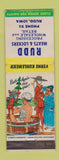 Matchbook Cover - Rudd Meats Lockers Rudd IA hillbilly