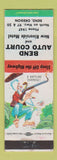 Matchbook Cover - Bend Auto Court Motel New Riverside Bend OR hillbilly
