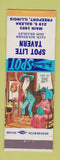 Matchbook Cover - Spot Lite Tavern Freeport IL hillbilly