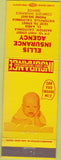 Matchbook Cover - B  and  D Food Center McAllen TX red