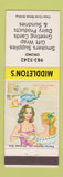 Matchbook Cover - Middleton's Tobacco Shop Greeting Cards hillbilly