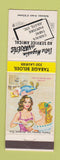 Matchbook Cover - Tabagie Beloeil Variety Store tobacco QC hillbilly
