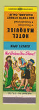 Matchbook Cover - Hotel Marquise Oakland CA hillbilly