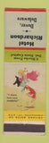 Matchbook Cover - Hotel Richardson Dover DE hillbilly