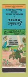 Matchbook Cover - Eureka Motel Republic WA hillbilly