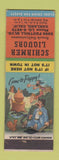 Matchbook Cover - Schirmer Liquor Store Oakland CA Deli hillbilly