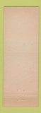 Matchbook Cover - Cotton Bottom Inn hillbilly