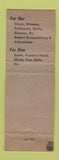 Matchbook Cover - Promenade Shop Square Dancing San Leandro CA WEAR hillbilly