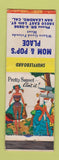 Matchbook Cover - Mom & Pop's Place San Leandro CA hillbilly