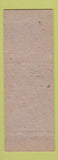 Matchbook Cover - RK Dameron RB Summers Fort Benning GA Korea hillbilly