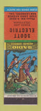 Matchbook Cover - Scott Electric San Leandro CA WEAR hillbilly