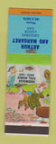 Matchbook Cover - Arthur Margaret Grocery oil gas Kingdom City MO WEAR hillbilly