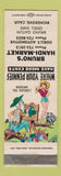 Matchbook Cover - Bruno's Handi Market Richgrove CA hillbilly
