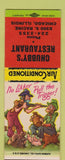 Matchbook Cover - Chubby's Restaurant Chicago IL hillbilly