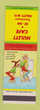 Matchbook Cover - Hulett Cafe Hulett WY hillbilly