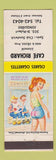 Matchbook Cover - Cafe Richard Jonquiere QC hillbilly