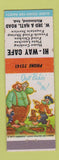 Matchbook Cover - Hi Way Cafe Richmond IN WEAR hillbilly