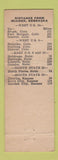 Matchbook Cover - Deluxe Motel McCook NE hillbilly