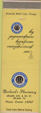 Matchbook Cover - Borland's Pharmacy Upland PA