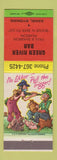 Matchbook Cover - Green River Bar Daniel WY hillbilly