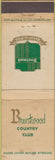Matchbook Cover - Brentwood Country Club WEAR