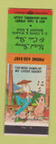 Matchbook Cover - United Stamp and Coin Shop San Leandro CA hillbilly