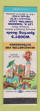 Matchbook Cover Woody's Sporting Goods Compton CA Mercury Boat Motors hillbilly