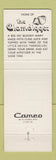 Matchbook Cover - The Copper Door Restaurant Warrington PA