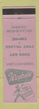 Matchbook Cover - Wardrobe Cleaners Coos Bay Pony Village Empire OR
