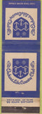 Matchbook Cover - Orchard Lake Country Club