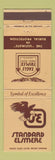 Matchbook Cover - Standard Elsmere Burial Vaults