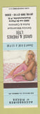 Matchbook Cover - Grise & Freres Auto Repair Drummondville QC pinup